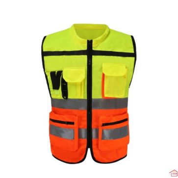 GILET DE PROTECTION JAUNE ORANGE