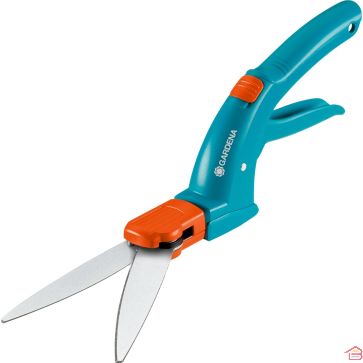 CISAILLE À GAZON ORIENTABLE GARDENA CLASSIC SB LAMES 360° ANTIADHÉSIVES