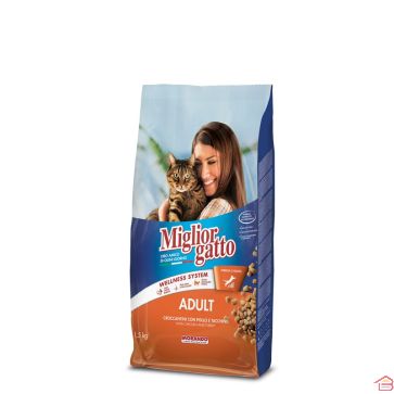 MORANDO CHAT CROQUETTES POULET/DINDE/LÉGUME 2 KG