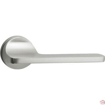 POIGNÉE DE PORTE RUSSEL SATINÉE À CYLINDRE