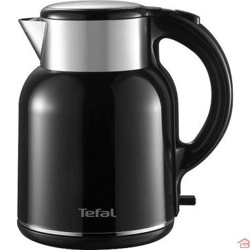 BOUILLOIRE ÉLECTRIQUE THERMO PROTECT GRANDE CAPACITÉ NOIRE 1,9 LITRE 1650 WATTS TEFAL