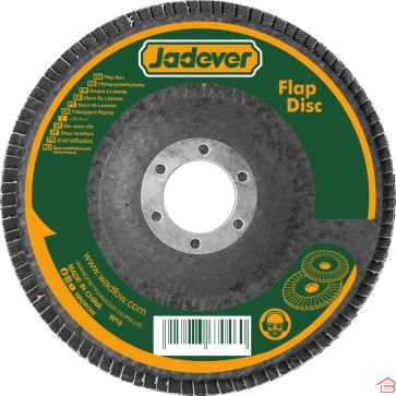 DISQUE À LAMELLES 115X22.5 MM P80 JADEVER