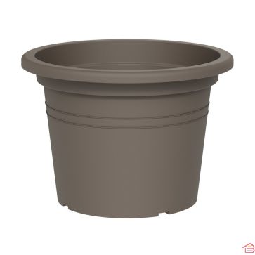 POT DE FLEUR ROND SABLE 40 CM TERA