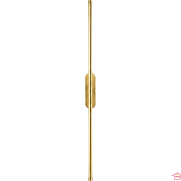 APPLIQUE MURALE LED DESIGN DORÉE LYSA 12 W LUMIÈRE CHAUDE 3000 K HAUTEUR 800 MM