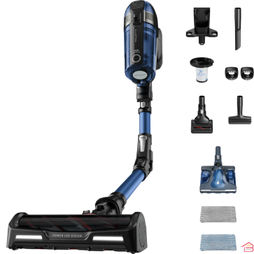 ASPIRATEUR BALAI SANS FIL FLEXIBLE AVEC ASPIRATION ET LAVAGE SIMULTANÉS 4 EN 1 HAUTE PUISSANCE ROWENTA X-FORCE FLEX 12.60 AQUA