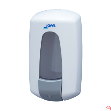 DISTRIBUTEUR DE SAVON BLANC 900 ML AITANA