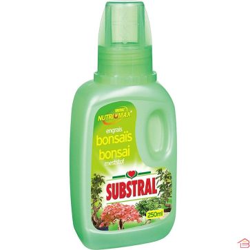 ENGRAIS LIQUIDE POUR BONSAÏ SUBSTRAL 250 ML AVEC OLIGO ÉLÉMENTS NUTRITION COMPLÈTE ET CROISSANCE