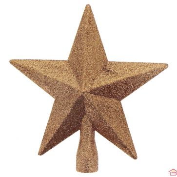 CIMIER ÉTOILE PAILLETÉE H:20 CM MENSA