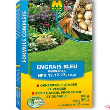 ENGRAIS BLEU UNIVERSEL 800 G MASSO GARDEN