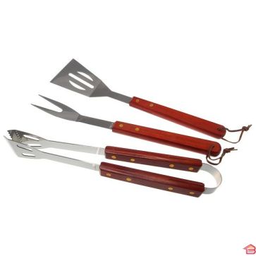 SET D'USTENSILES POUR BARBECUE 3 PIECES