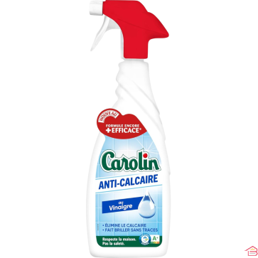 NETTOYANT ANTICALCAIRE SALLE DE BAIN ET CUISINE AU VINAIGRE EN SPRAY 650 ML