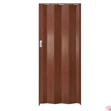 PORTE ACCORDÉON SPACY H2.05 X 0.84 MARRON PLISSANDRE