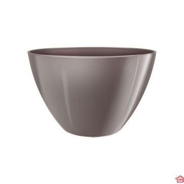 POT BRUSSELS DIAMOND OVAL DIAM 36 CM OYSTER PEARL