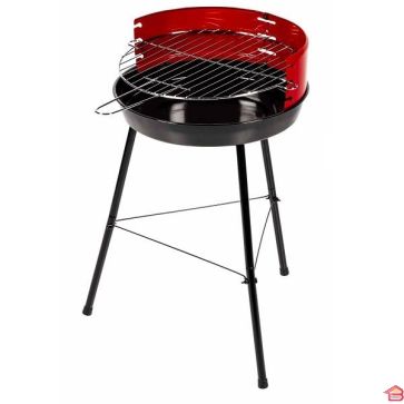 BARBECUE À CHARBON BEACH GRILL AVEC CUVE EN ACIER EMAILLÉ 36 CM