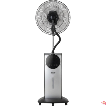VENTILATEUR BRUMISATEUR CLIMATISEUR ÉVAPORATIF AVEC IONISEUR DIFFUSEUR DE PARFUM ET FONCTION ANTI-MOUSTIQUES TAURUS
