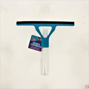 RACLETTE POUR FENÊTRE AVEC VAPORISATEUR CLEAN MAX