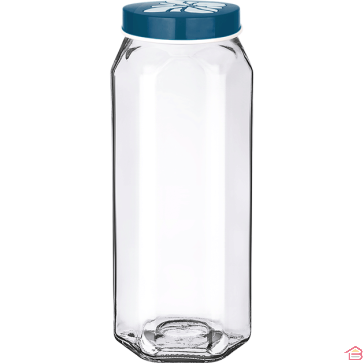 CARAFE EN VERRE TRANSPARENTE 1,5 LITRE AVEC MOTIF PAPILLONS BOUTEILLE DE SERVICE POUR EAU JUS ET BOISSONS