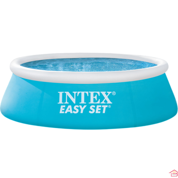 PISCINE GONFLABLE AUTOPORTANTE RONDE EASY SET 1,83 X 0,51 MÈTRE POUR ENFANTS ET JARDIN INSTALLATION RAPIDE INTEX