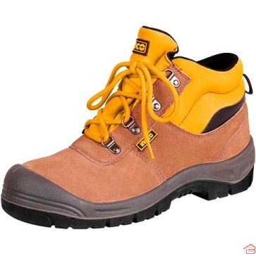 CHAUSSURE DE SÉCURITÉ BASSE AVEC EMBOUT EN ACIER TAILLE 43 INGCO