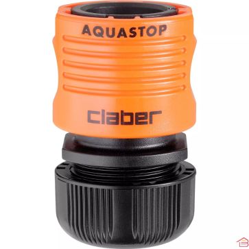 RACCORD AUTOMATIQUE AVEC SYSTÈME AQUASTOP POUR TUYAU 12-15 ML CLABER