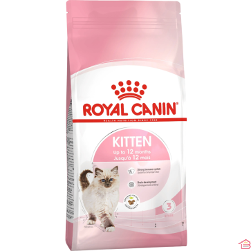 CROQUETTES POUR CHATON EN CROISSANCE JUSQU'À 12 MOIS 4 KG ROYAL CANIN KITTEN