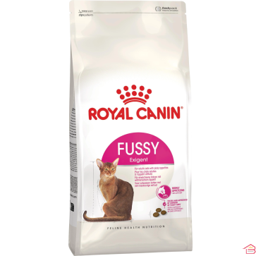 CROQUETTES POUR CHAT ADULTE À L’APPÉTIT DIFFICILE 400 G ROYAL CANIN FUSSY EXIGENT
