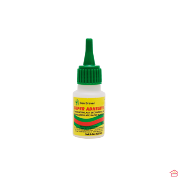 COLLE CYANOACRYLATE SUPER ADHESIVE 20 G DEN BRAVEN