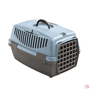 PANIER DE TRANSPORT 48 X 32 CM BLEU / GRIS