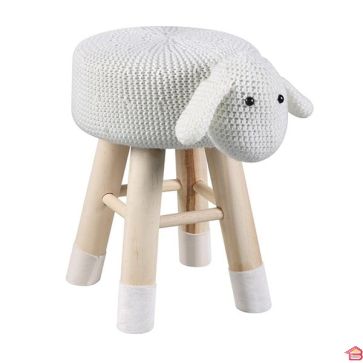 TABOURET ANIMAUX MOUTON H 44 CM