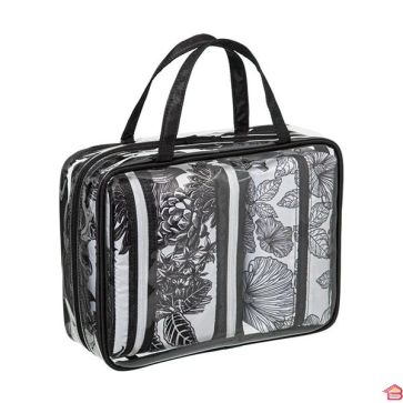 SET DE 4 TROUSSES DE TOILETTE BLACKFLORA