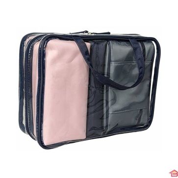 SET DE 4 TROUSSES DE TOILETTE