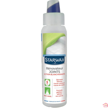 RÉNOVATEUR JOINTS ANTI-MOISISSURES EN GEL AVEC BROSSE INTÉGRÉE 250 ML STARWAX