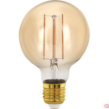 AMPOULE E27 G80 4W AMBER 1700K 1STK