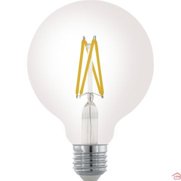 AMPOULE LED E27 FILAMENT 7,5 W G95 LUMIÈRE BLANC CHAUD DIMMABLE