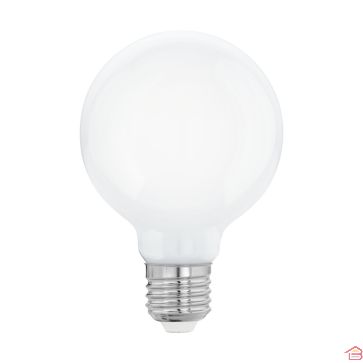  AMPOULE E27 LED G80 9W BLANC CHAUD  2700K OPAL 
