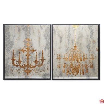 TABLEAU MIROIR 40X50CM VERSAILLES