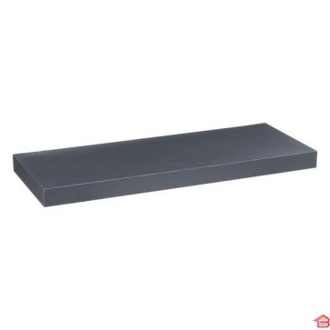 ÉTAGÈRE MURALE ANTHRACITE 60 CM