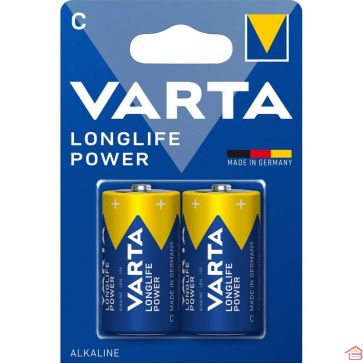 PILE ALCALINE VARTA LONGLIFE POWER 2C