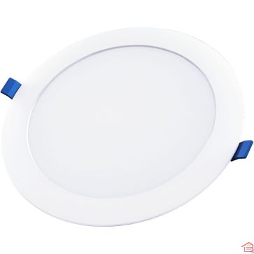 PANEL LED ENCASTRÉ ROND 18 W LUMIÈRE BLANCHE BACKLIT SANS SCINTILLEMENT