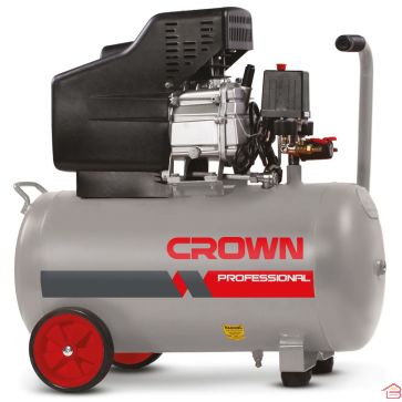COMPRESSEUR À AIR 2HP 230 V 195 L/MIN 25 L CROWN