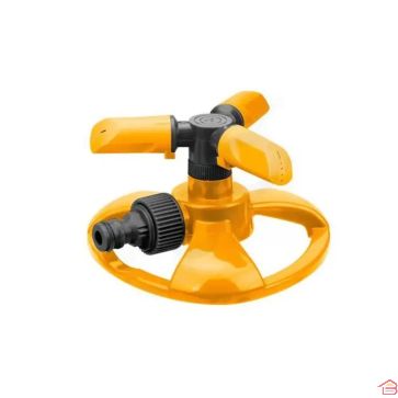 ARROSEUR ROTATIF A 3BRAS EN PLASTIQUE 16.5X14X8CM INGCO