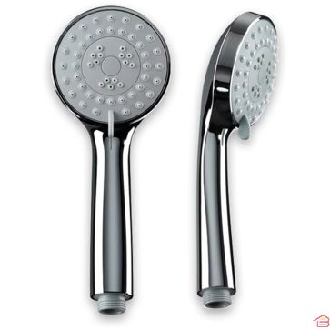 DOUCHETTE OSCAR CHROMÉE 85 MM À 3 JETS ANTI-CALCAIRE