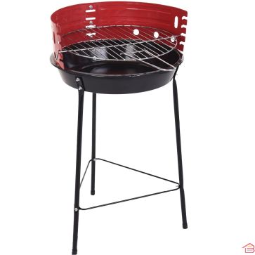MINI BARBECUE GRILL À CHARBON EN MÉTAL 33X43 CM