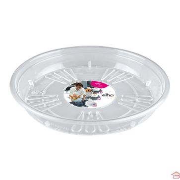 UNI SAUCER ROND 28CM TRANSPARENT