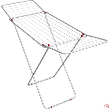 ÉTENDOIR À LINGE MÉTALLIQUE À BATTANTS ATLAS 176 X 55 X 92 CENTIMÈTRES 18 MÈTRES