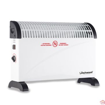 CHAUFFAGE CONVECTEUR 2000 W TECHWOOD