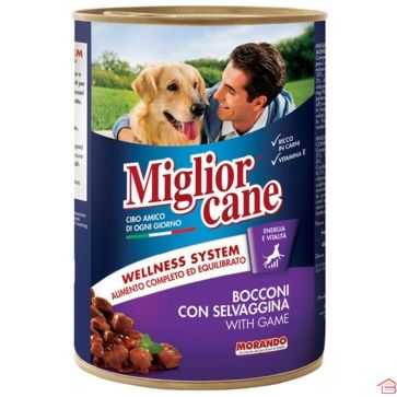 ALIMENT HUMIDE EN MORCEAUX DE VIANDES DIVERSES 405 G MORANDO