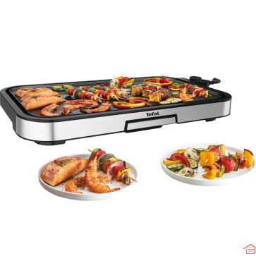 PLANCHA ÉLECTRIQUE XXL 12 PERSONNES 2300 WATTS AVEC THERMOSTAT RÉGLABLE TEFAL GIANT PLANCHA