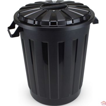 POUBELLE DE RECYCLAGE 30 LITRES BBC EN PLASTIQUE AVEC COUVERCLE