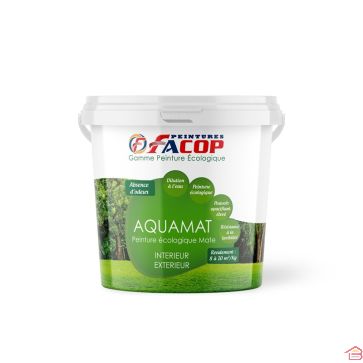 PEINTURE MATE AQUAMAT 1 KG